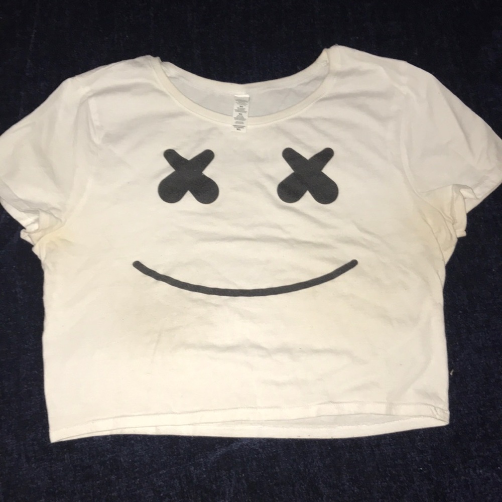 Official Marshmello Cropped T-Shirt